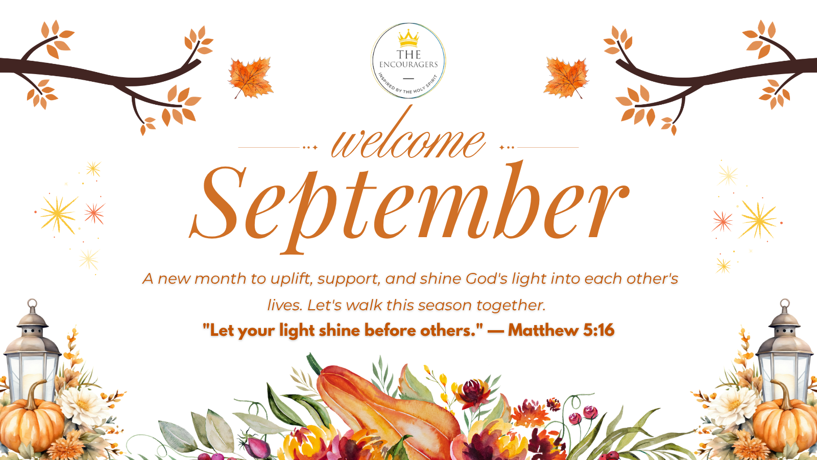 Welcome to September 2026